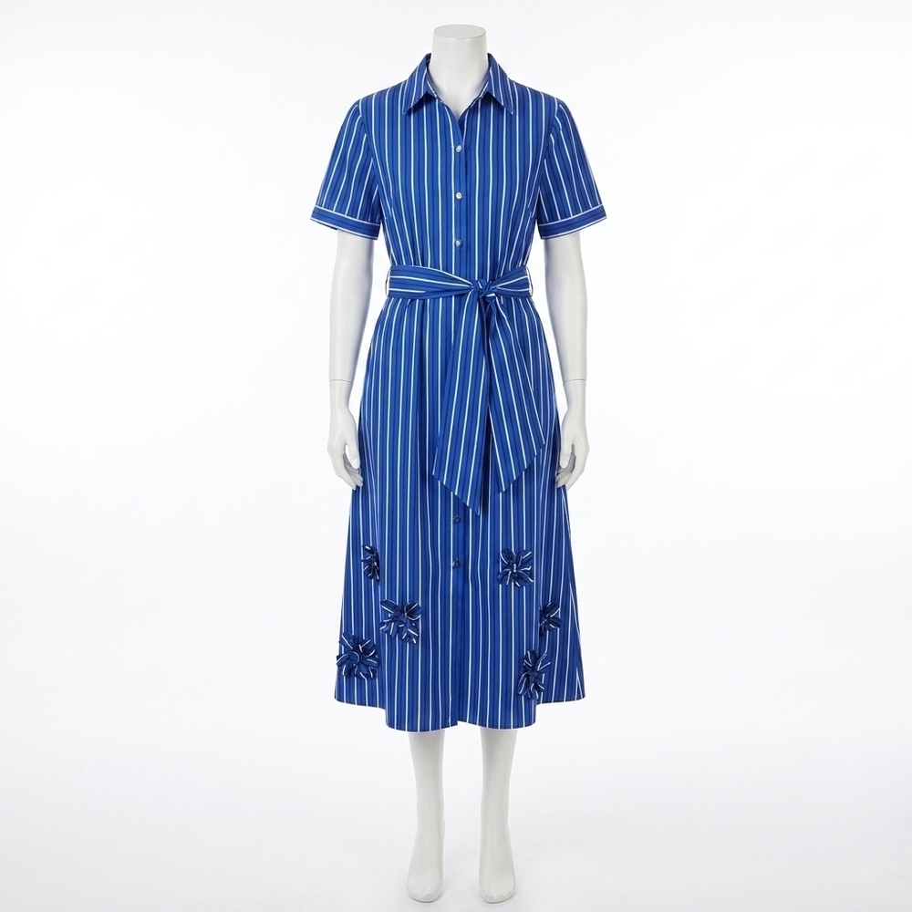 NEW SALONI vivienne dress in azure